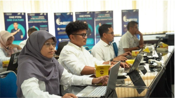 Pelatihan Control Self Assessment (CSA) PTPN IV Regional VII dalam rangka memperkuat pengendalian internal dan kualitas pelaporan keuangan perusahaan.