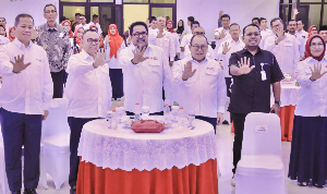 Buka Mukerprov PMI DKI 2026, Wagub Rano Tegas: PMI Tempat Pengabdian, Bukan Ajang Cari Kekayaan