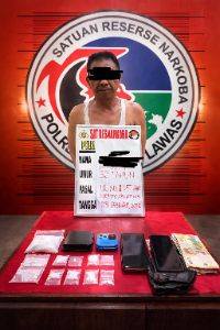 Satresnarkoba Polres Padang Lawas Ringkus Pengedar Sabu di Barumun, 10 Paket Siap Edar Diamankan