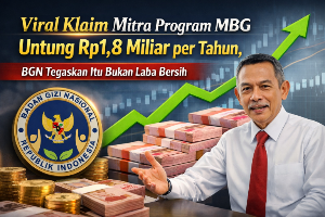 Viral Klaim Mitra Program MBG Untung Rp1,8 Miliar per Tahun, BGN Tegaskan Itu Bukan Laba Bersih
