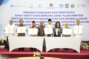 7 Menteri Teken SKB Pemanfaatan Teknologi Digital dan AI di Pendidikan, Mendagri Tito Karnavian: Generasi Harus Kuasai Teknologi Secara Bijak