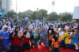 CFD Kota Bekasi Hari ini, Tri Adhianto Dorong Event Lari Digelar Rutin Setiap Pekan
