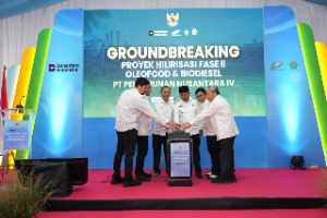 Hilirisasi Tahap II Dimulai, PTPN Siapkan Industri Sawit Terintegrasi di Sei Mangkei