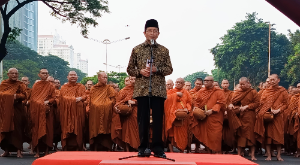 Menteri Agama Nasarudin Umar Buka Gema Waisak Pindapata 2026, di Kemayoran Jakarta Pusat