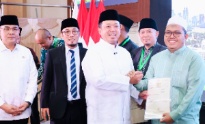 BPN Banten Serahkan 251 Sertipikat Wakaf, Perkuat Kepastian Hukum Aset Umat di ICOP 2026