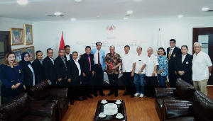 Indonesia Ditunjuk Jadi Tuan Rumah Kejuaraan Dunia Sepak Takraw 2027, ASTAF Temui Ketua Umum KONI Pusat