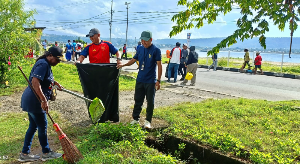 Sambut PESPARAWI Nasional XIV, Bandara Rendani Manokwari Gelar Jumat Bersih dan Perkuat Kesiapan Layanan