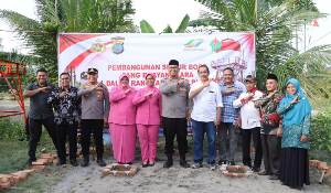Hari Bhayangkara ke-80, Polres Langkat dan PTPN IV PalmCo Bangun Sumur Bor untuk Warga, Perluas Akses Air Bersih