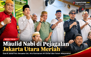 Maulid Nabi di Pejagalan Jakarta Utara Meriah, Warga Antusias Berebut Telur dan Uang