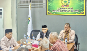 Rapat Perdana LAKB, Fauzi Bowo Dorong Konsolidasi dan Penguatan Kelembagaan Adat Betawi